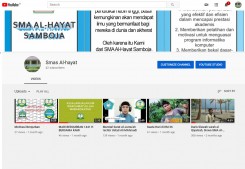 Youtube Canel SMA Al-Hayat Samboja